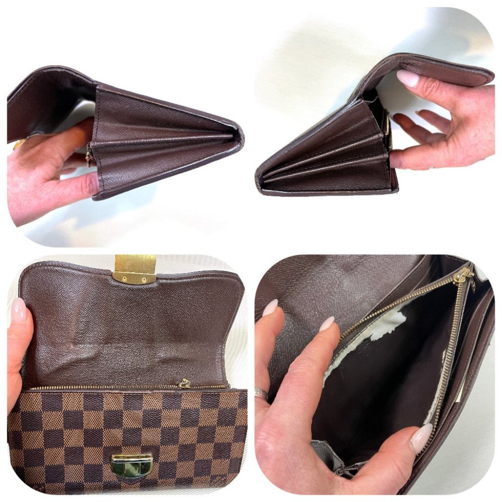 Auc Louis Vuitton Damier Ebene Sistina Long Wallet CA3069 - Picture 13 of 14